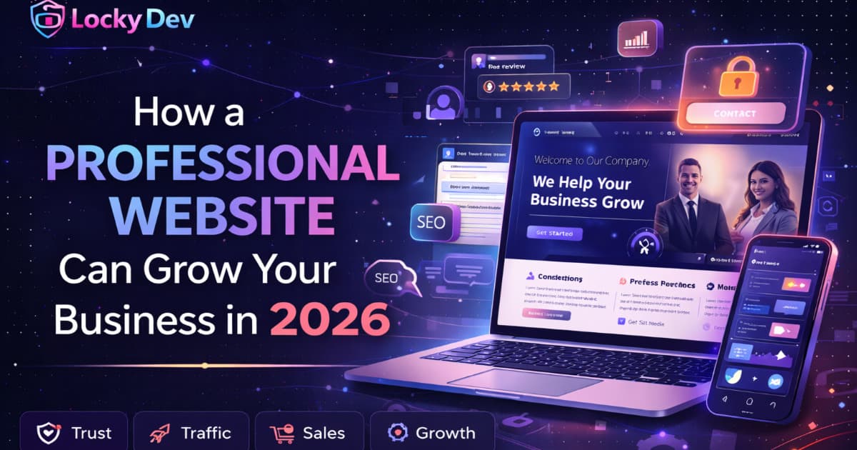 How a Professional Website Can Grow Your Business in 2026