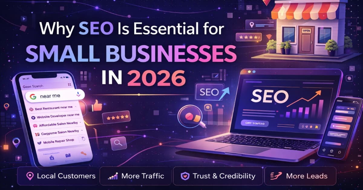 Why SEO Is Essential for Small Businesses in 2026